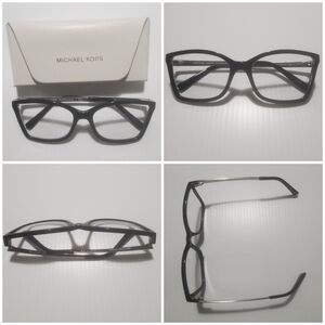 SALE Michael Kors Eyeglasses MK 4058 (Caracas) 3332 Black/Silver Frame 54◻17 135